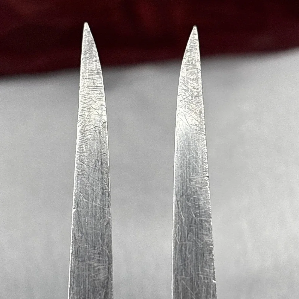 VTG Emperor Steel Stainless Meat Serving Fork Wood Handle Household Japan 11